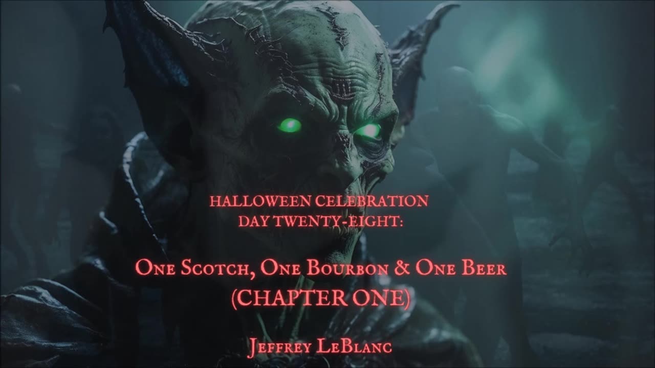HALLOWEEN CELEBRATION 2025--Day 28: One Scotch, One Bourbon, & One Beer (CH 1) by Jeffrey LeBlanc