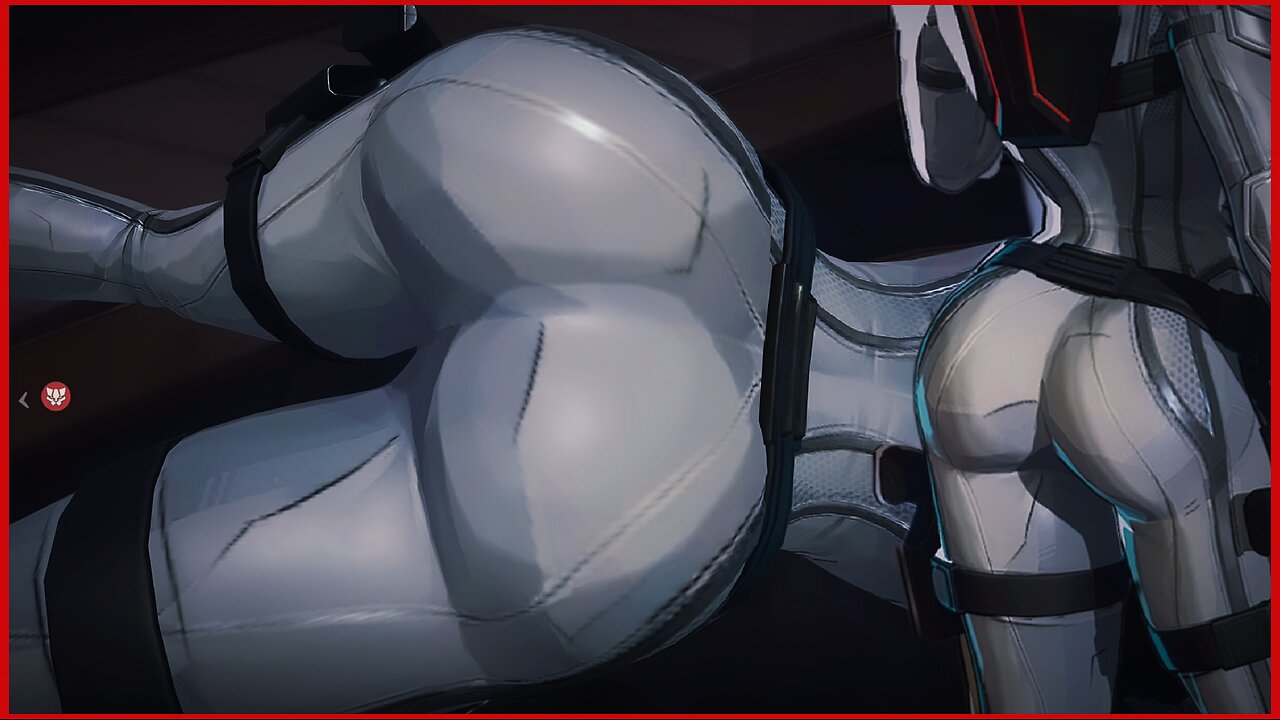 🤍Pictures of Black Widow White Suit Thicc Booty in Game | Marvel Rivals (18+)🖤