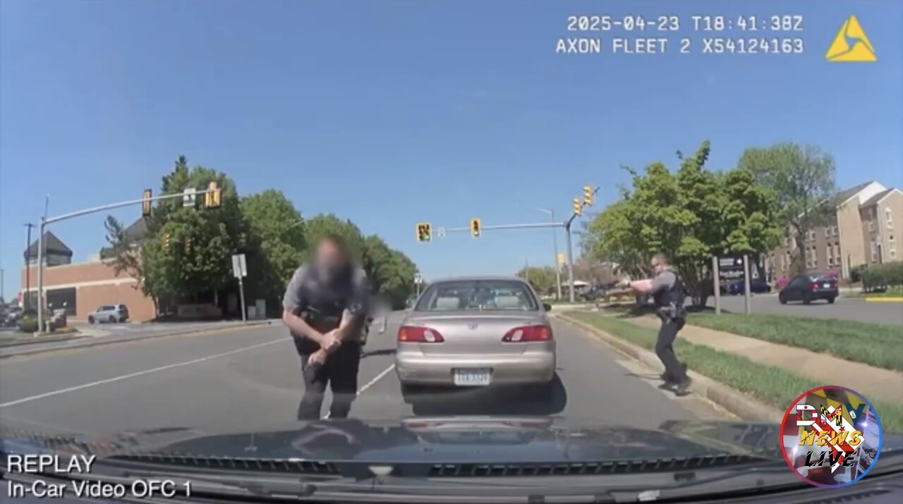 VIDEO FOOTAGE OF POLICE OFFICERS👮♂️💥🚙💥👮🏻♀️📸AMBUSH IN TRAFFIC STOP🚦🚔👮💫