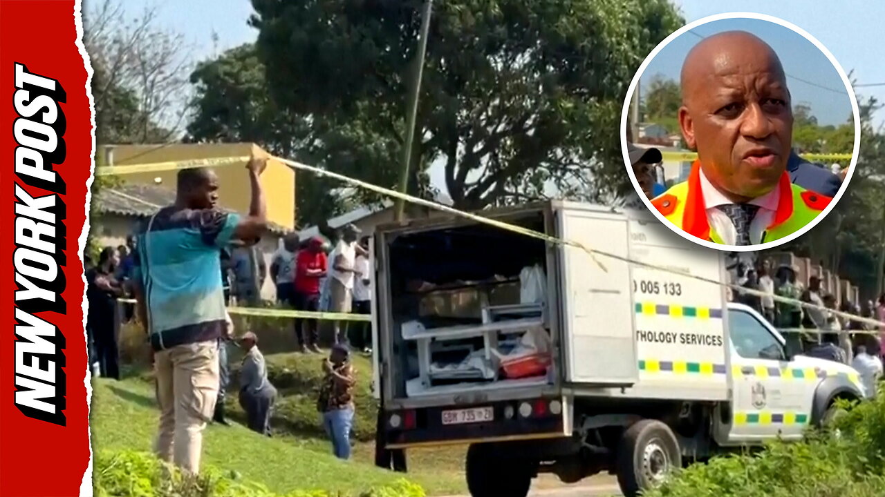 11 killed, including pregnant woman, in South Africa house party mass shooting thumbnail