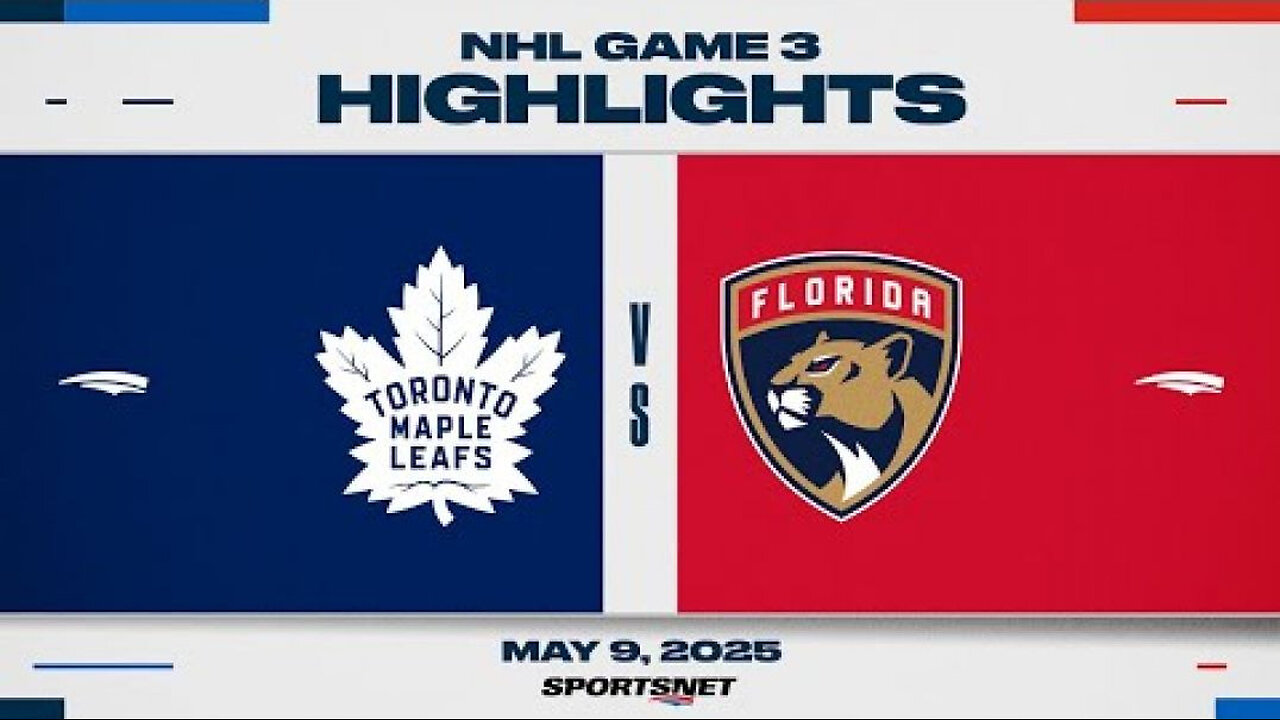 NHL Game 4 Highlights - Maple Leafs vs. Panthers