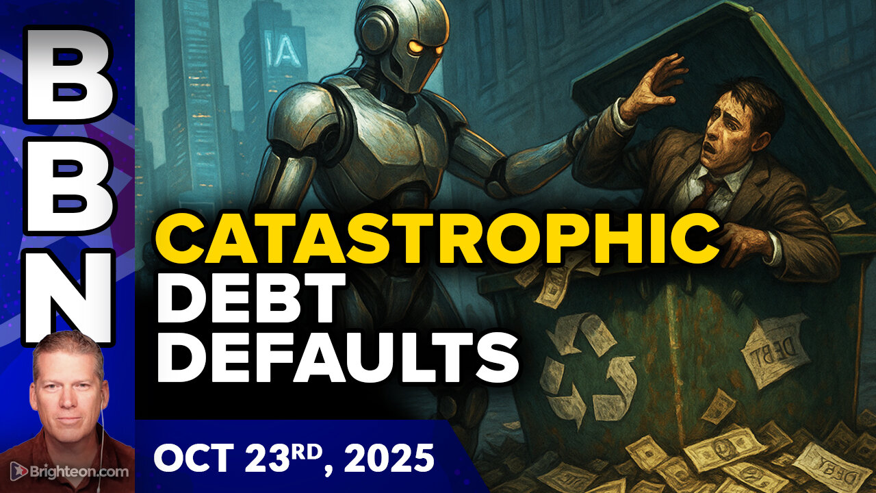 BBN, Oct 23, 2025 - Catastrophic debt defaults coming...