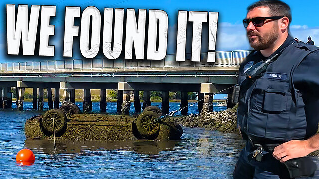 Divers Find Car Matching Missing Person… Police Rush In!