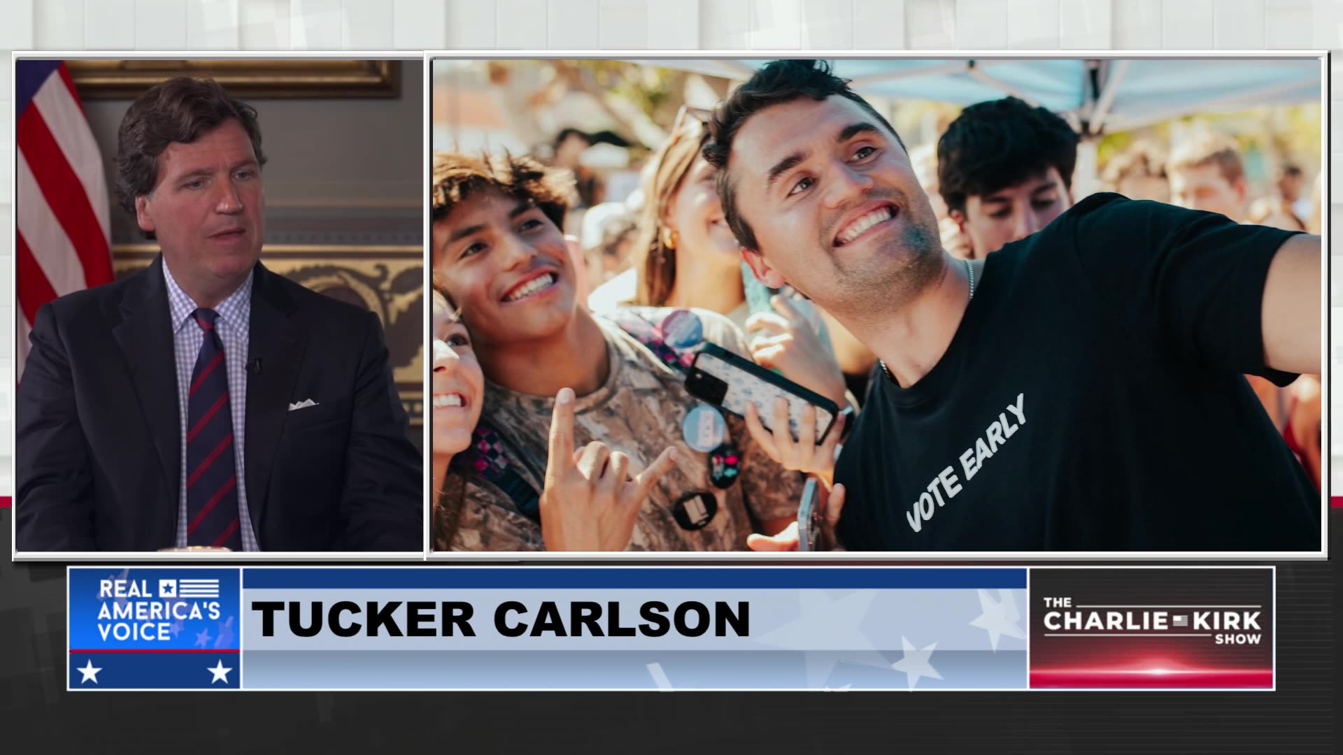 🔥 Vice President JD Vance & Tucker Carlson Remember Charlie Kirk