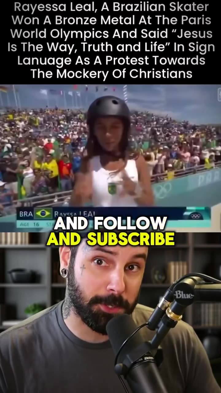 Olympics Told Her She Could NOT Speak On Jesus!