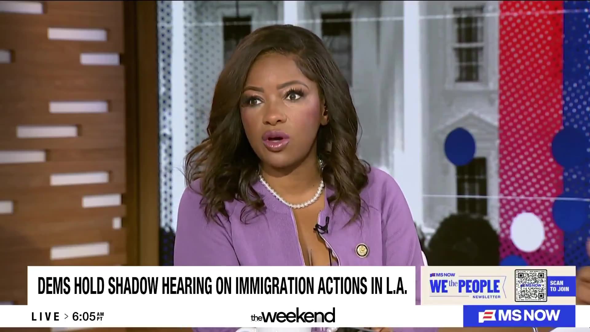 Rep. Jasmine Crockett says that President Trump should prioritize deporting “white supremacists”
