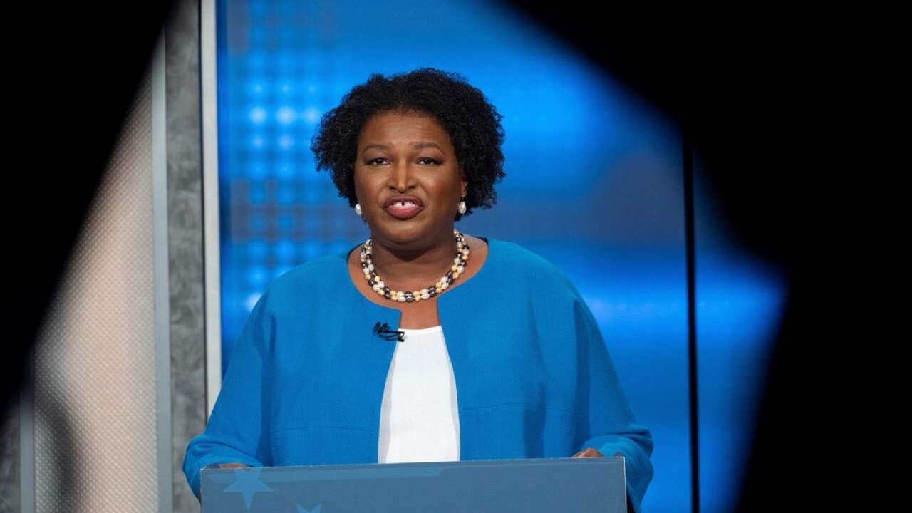 Election Denier And Govt Grifter Stacey Abrams Explains Trumps EVIL PLAN To Stay In Power FOREVER