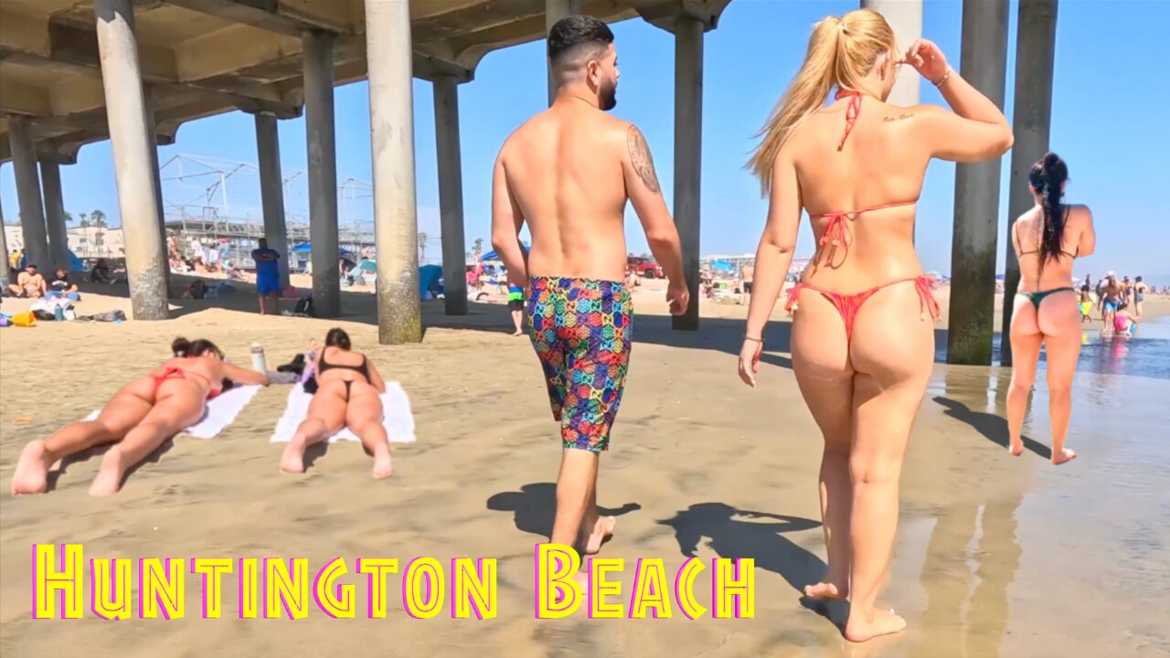 You Wont Believe What I Saw on this Beach Walk in Huntington Beach, California