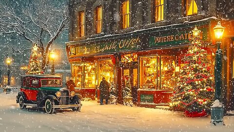 Cozy Jazz at a Quiet Winter Night Cafe Gentle Jazz Instrumental