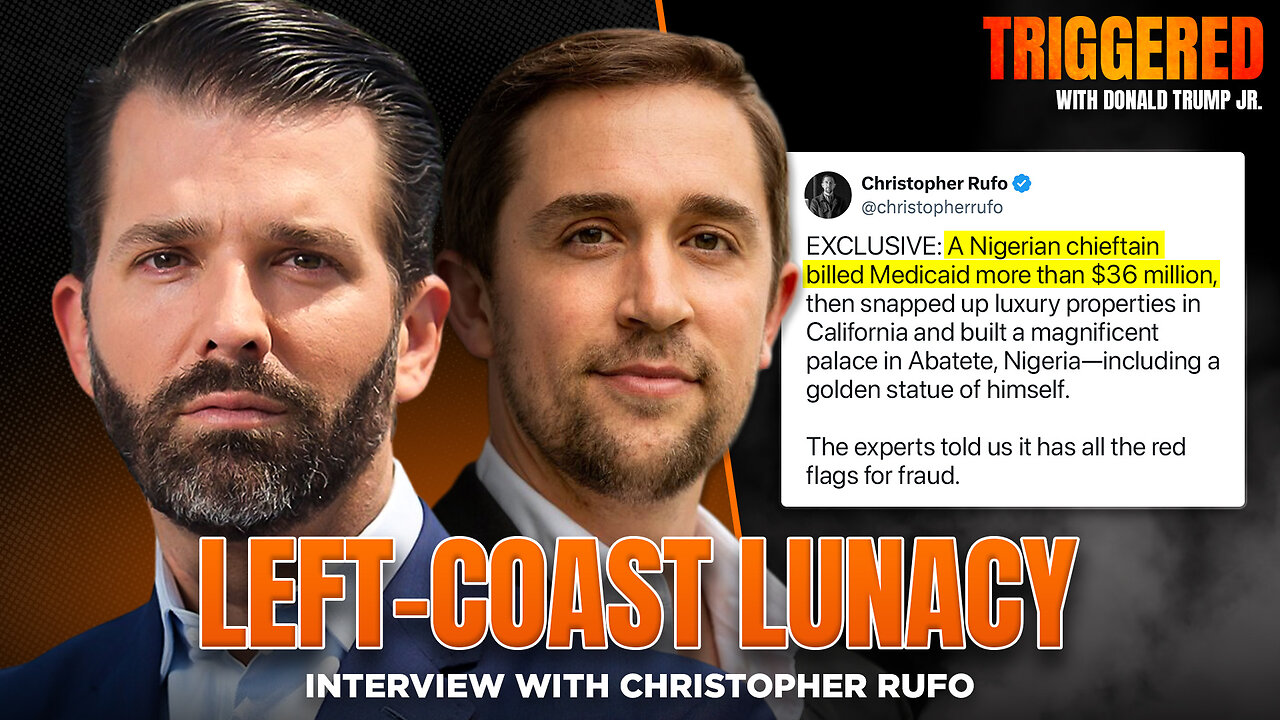 Chris Rufo is Exposing Even More Left-Wing Fraud, Full Coverage! | Triggered Ep.374 thumbnail