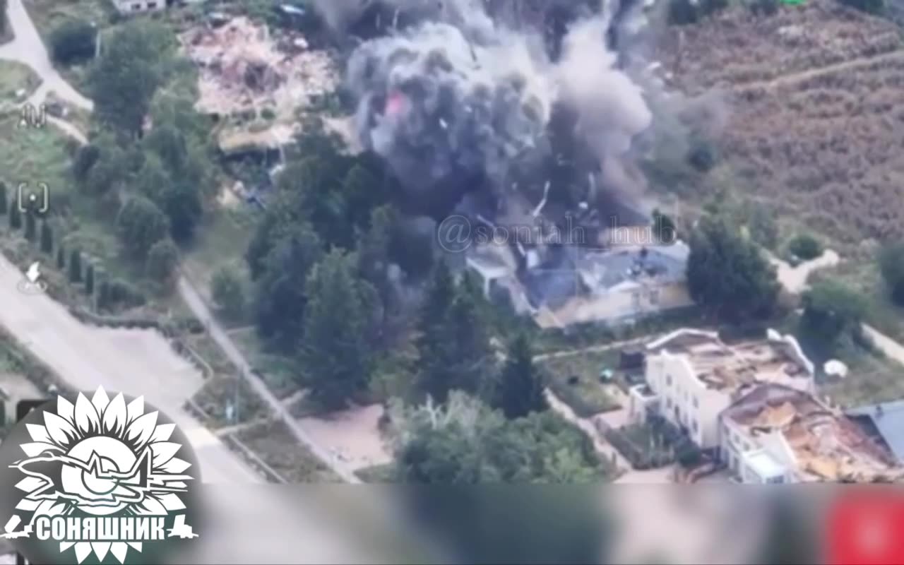 π£ Bombarding the enemy headquarters with two French bombs, - Soniashnyk