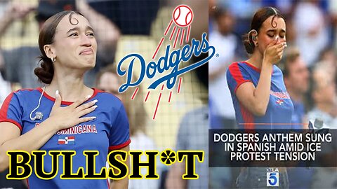 WOKE singer says she received DEATH THREATS after DISRESPECTING National Anthem at Dodgers game!