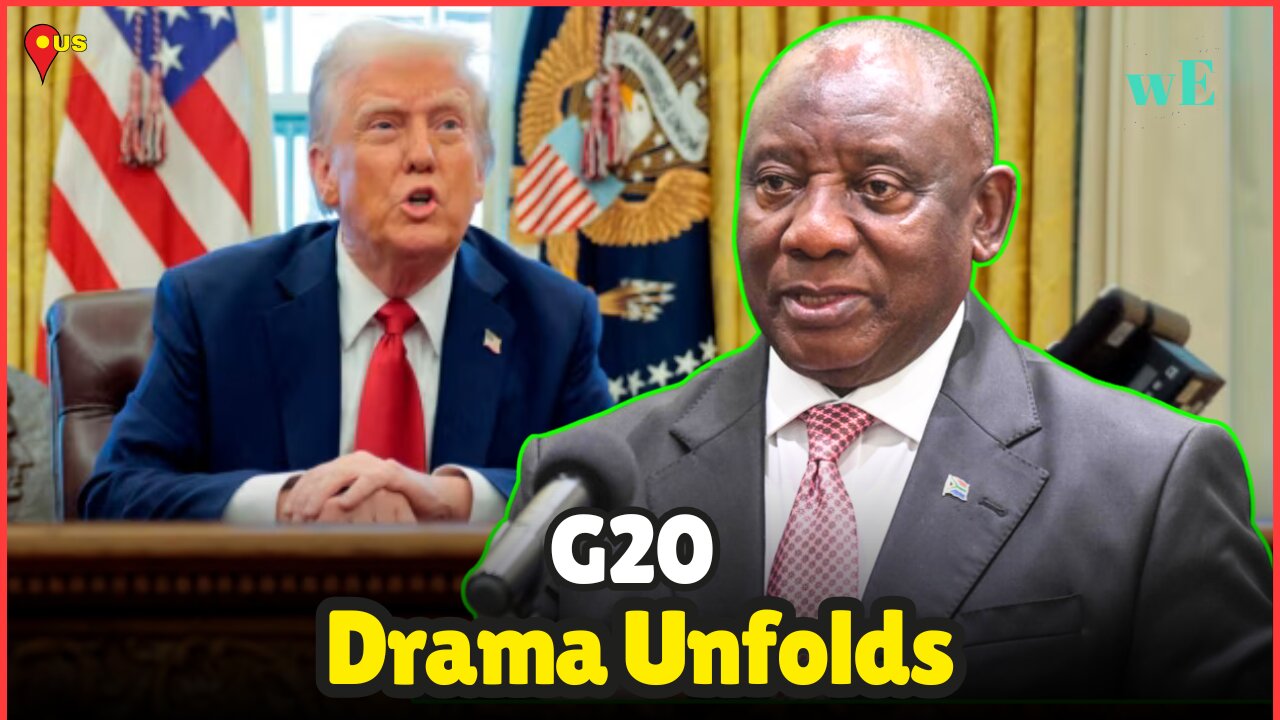 South African President Ramaphosa Meets Trump to Reset US Relations - WorldEye