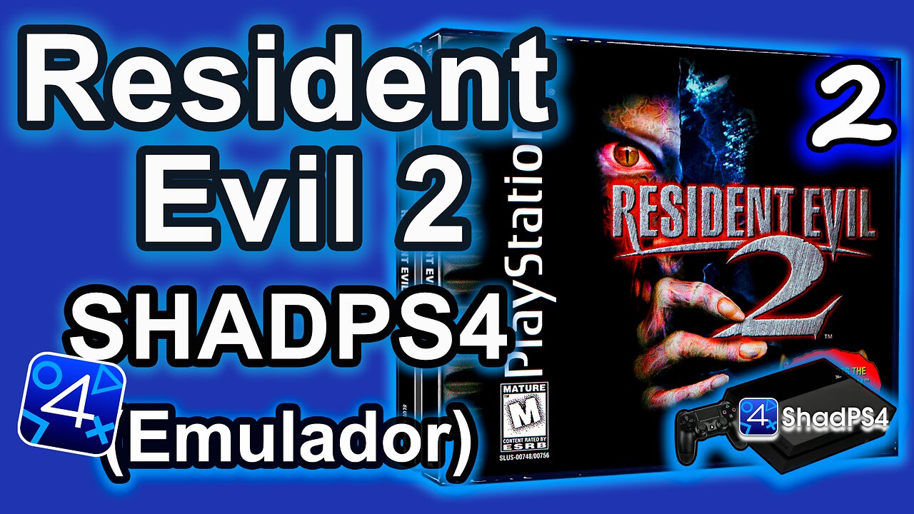 Jugando Resident Evil 2 con ShadPS4 Parte #2 Masacre en la R.P.D. (Comentado, 2025, Claire A)