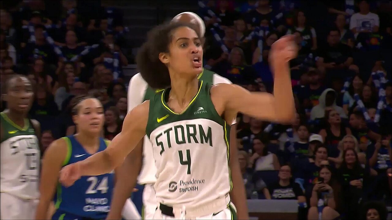 👀 TECH, Coach FURIOUS Skylar Diggins CUSSES OUT Lynx bench after a 3 | WNBA womens basketball