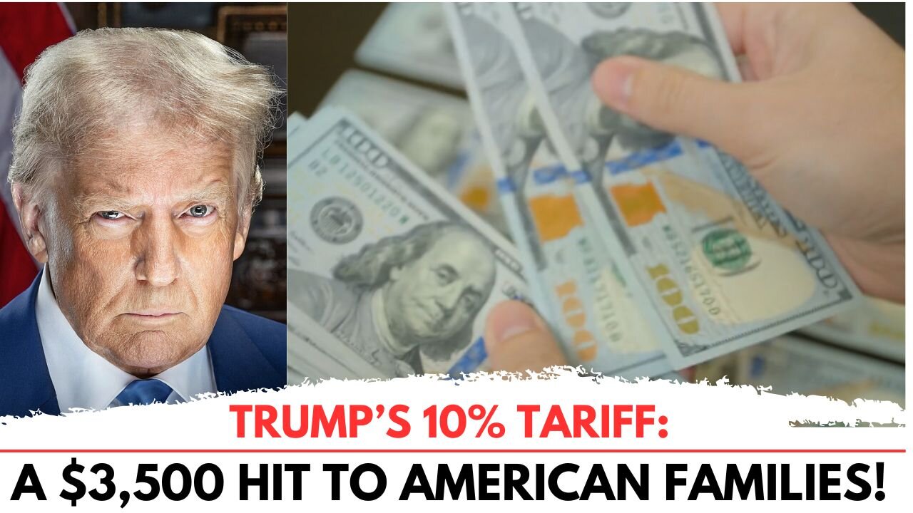 The eye-popping amount Trumps tariffs will cost American families!
