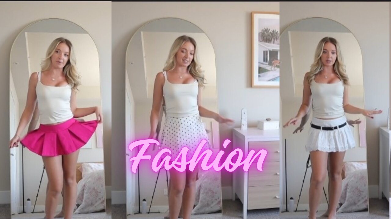 Mini Skirt Fashion | Try on Haul USA | Party Dress
