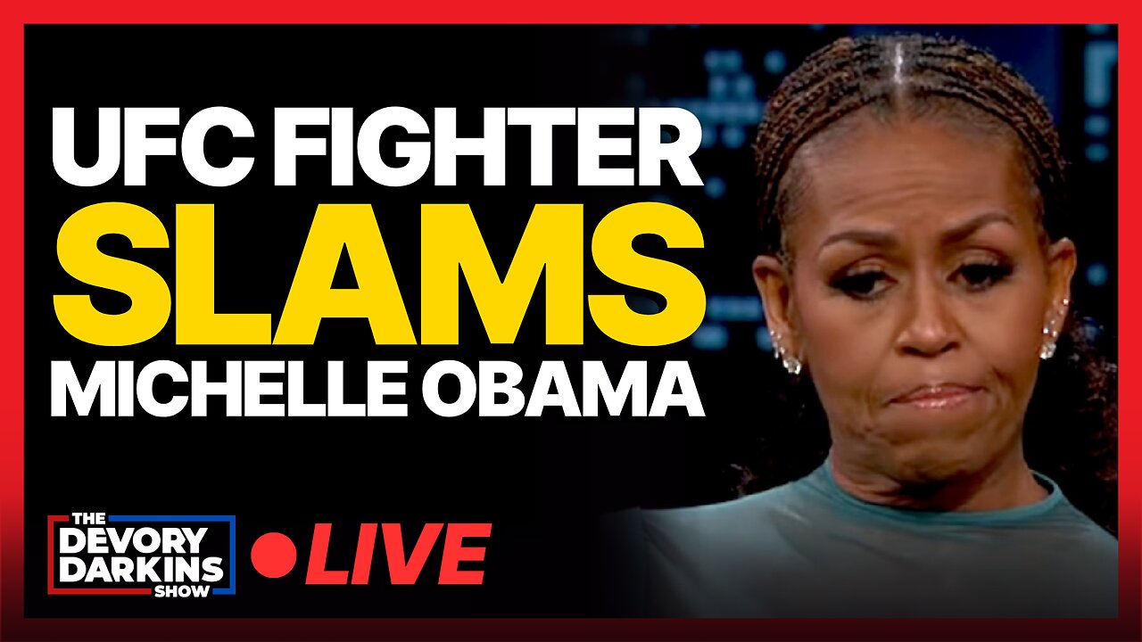 UFC Fighter SLAMS Michelle oBama as Democrats host embarrassing event