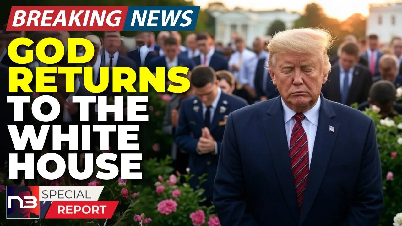 🚨BREAKING: White House Rose Garden TRANSFORMED For Stunning Event They Dont Want You To See!