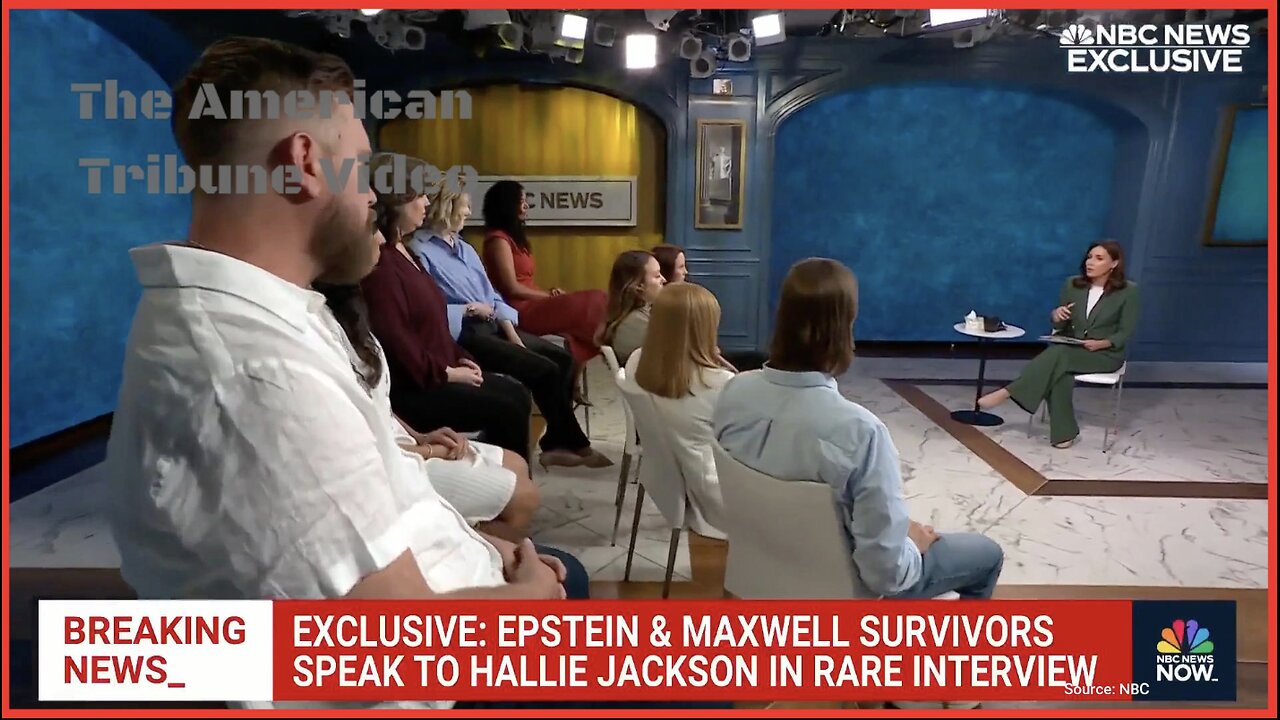 WATCH: Epstein Victims Vindicate Trump and Disappoint Woke NBC Host