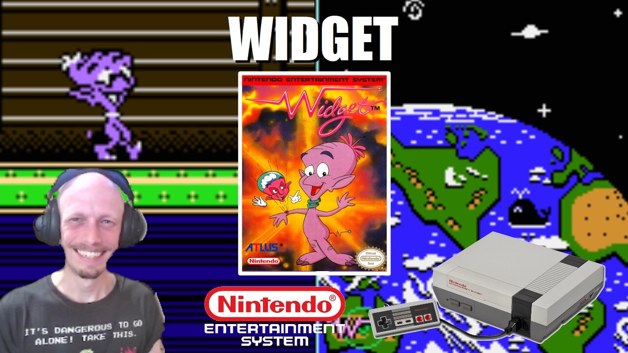 Widget (NES): Join the Environmental Hero Widget as he Shape-shifts to Fight Pollution & Evil Twin