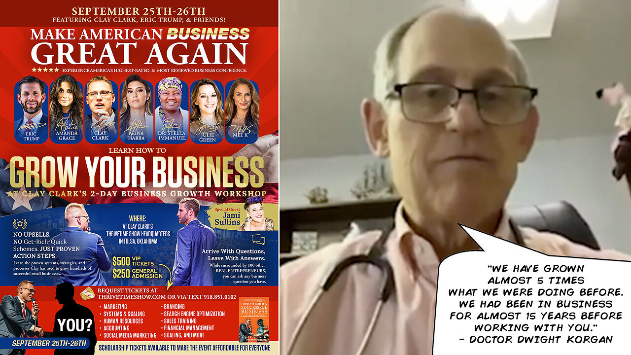 Master the Basics | Why Achieving Super Success Is About Mastering the Basics, Nailing It & Scaling It + Celebrating 500% Growth of Doctor Dwight Korgan + Join Eric Trump At Clay Clarks Sept. 25-26 Business Conference
