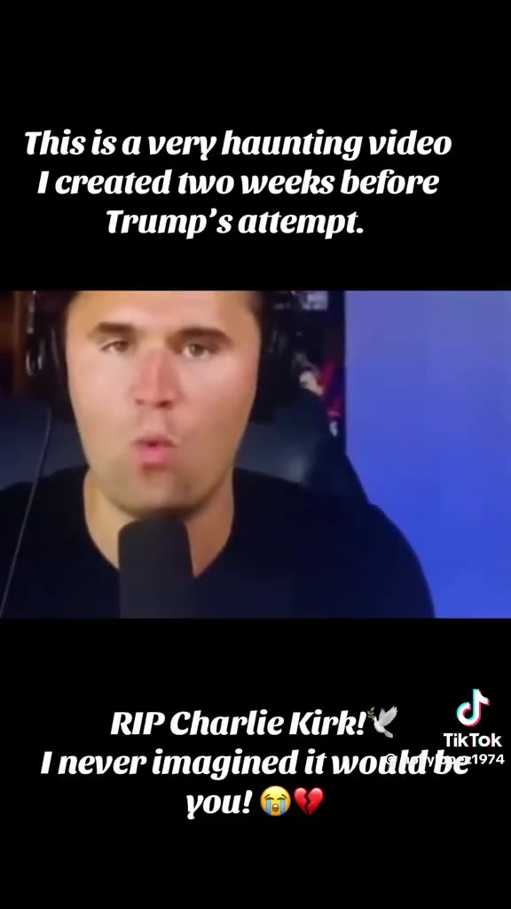Charlie Kirks Foreshadowing About Political Assassinations Hits Hard