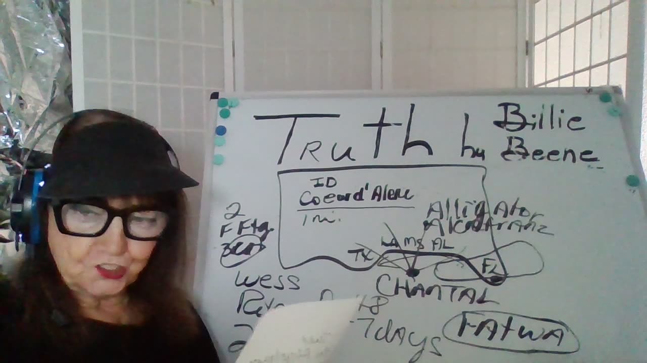 63025-2P TRUTH BY BILLIE BEENE FL TO TX -TS! IDAHO SHTR! PRES T-ALLIGATOR ALCATRANZ! FATWA!
