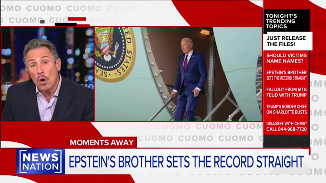 Chris Cuomo Doesnt Buy Democrats Excuse For Not Releasing Epstein Files Under Biden