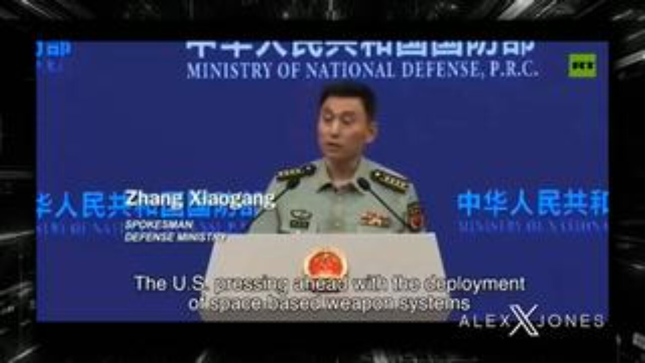 SPACE WARS ARE HERE: Chinas Ministry Of National Defense Says US Golden Dome Is Pandoras Box!