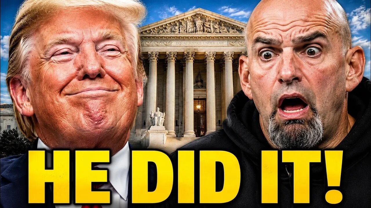 🔥Trump GETS HUGE Legal Win - Sen. Fetterman Drops BOMBSHELL