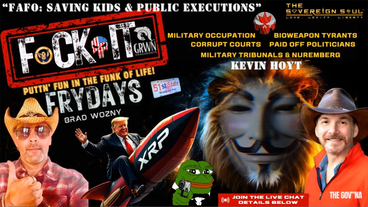 Brad Wozny BIG Intel July 26: Kevin Hoyt Unleashes FAFO On [DS] Obama Sickos, Child Traffickers, NESARA