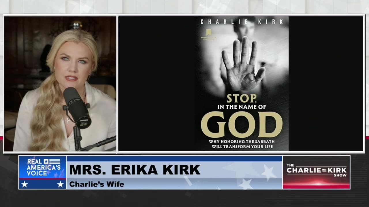 Erika Kirk Reflects on Charlies Deeply Personal Final Book and What It Means to Her