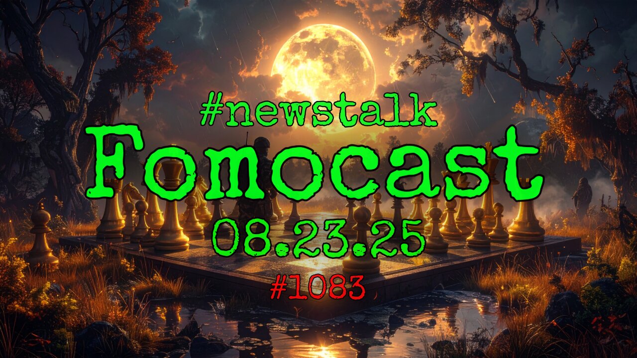 🚨 Swamp Theater: FBI Raids Bolton 🕵 Still NO Epstein Files, Trumps Troops & the Red Heifer Hoax 🐂 | Fomocast 08.23.25