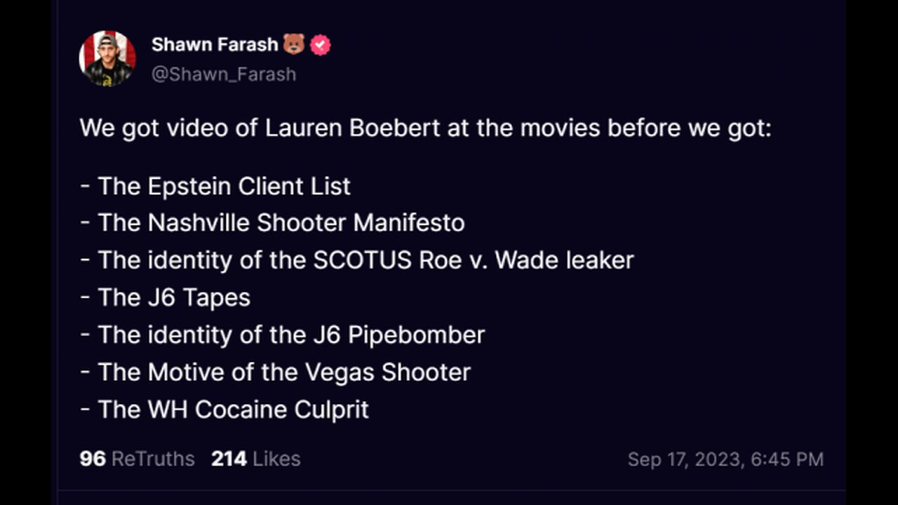 shes one of us January 6th Pipe Bomber IDENTIFIED!? Report Strikes FBI CIA Deep State PANIC