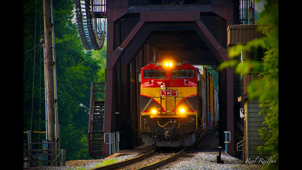 Amtrak 167 and KCS with Classic Railroad Stuff! CPKC River Subdivision