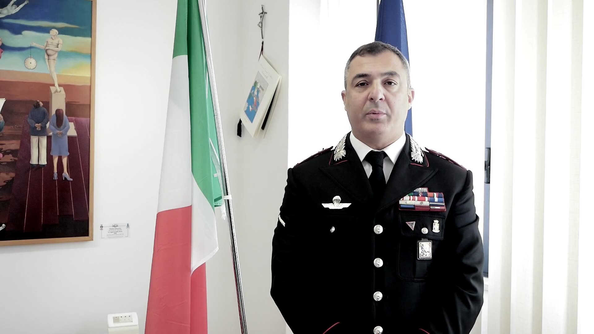 Dichiarazione del Comandante dei Carabinieri Bat