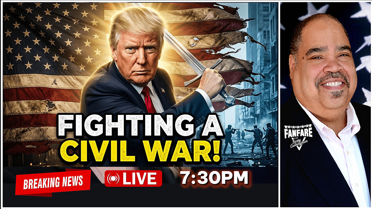 BREAKING NEWS: President Trump Will Be Leading Us Through A Civil War! But We Have An Awesome God!