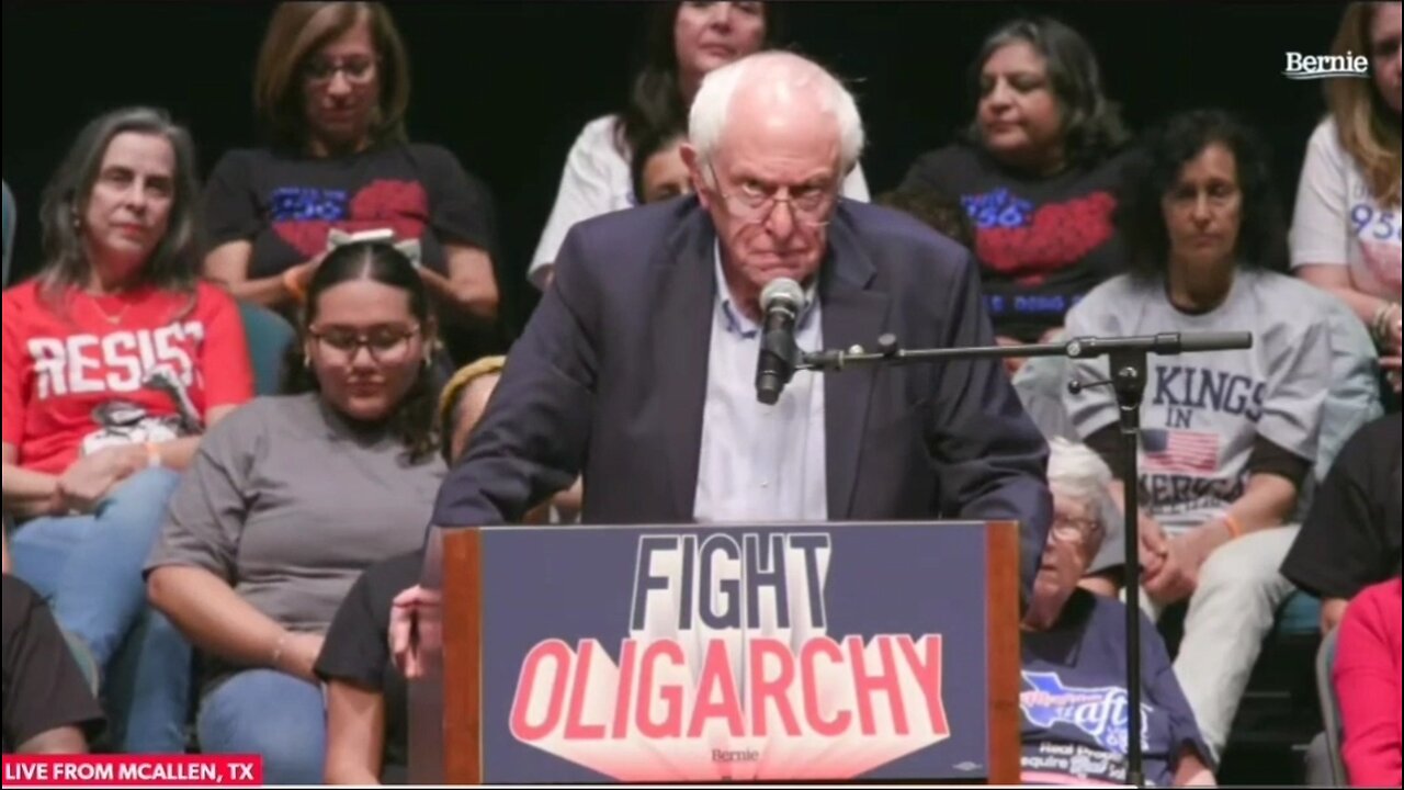 Sen Bernie Sanders: Trump Is Moving America Into An Authoritarian society