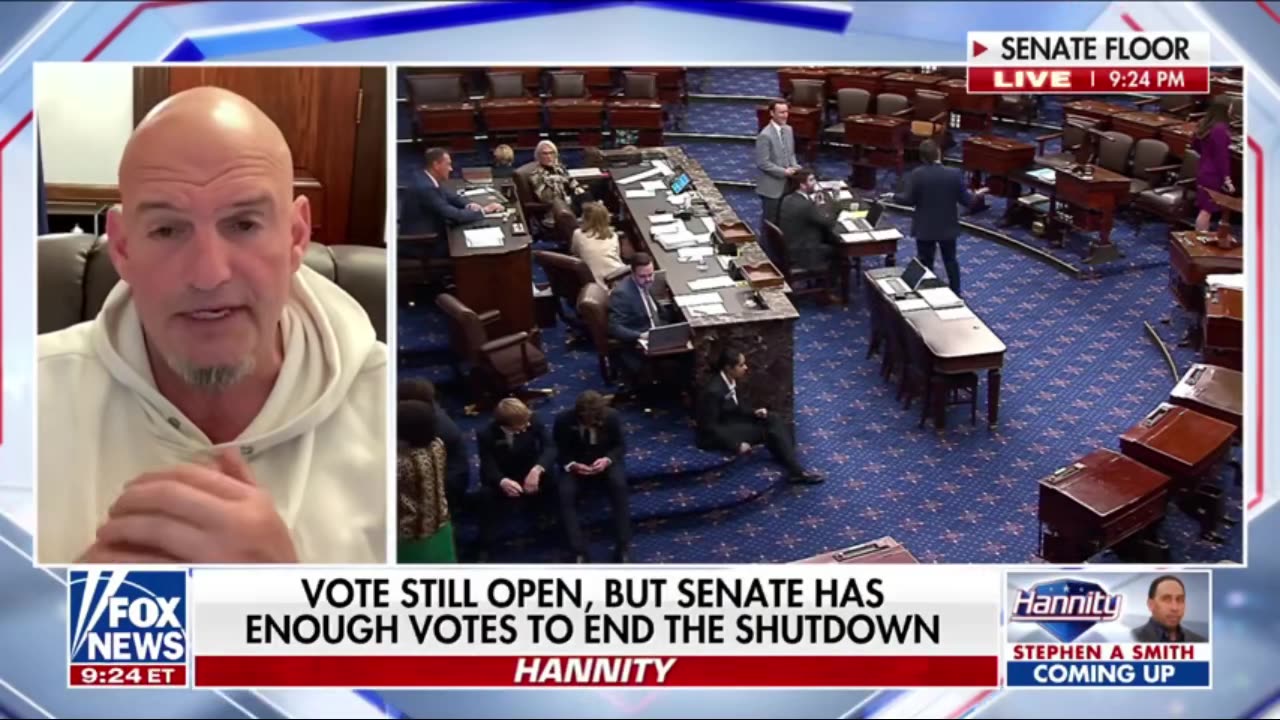 Sen Fetterman - Govt Shutdown Wasnt Worth The Chaos