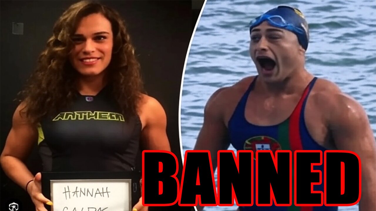 JACKED Transgender Swimmer BANNED from womens swimming after REFUSING to take SEX TEST!