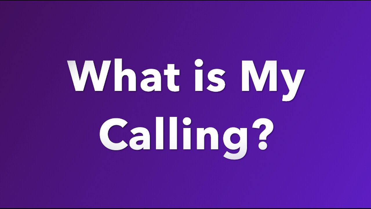What is my calling? Dr. Sheva Johnson