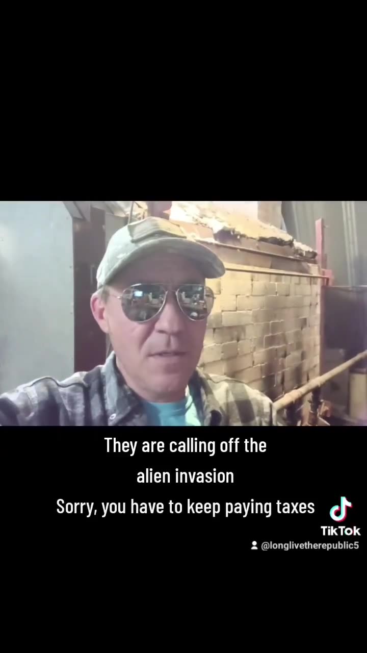 They Are Calling Off The Alien Invasion