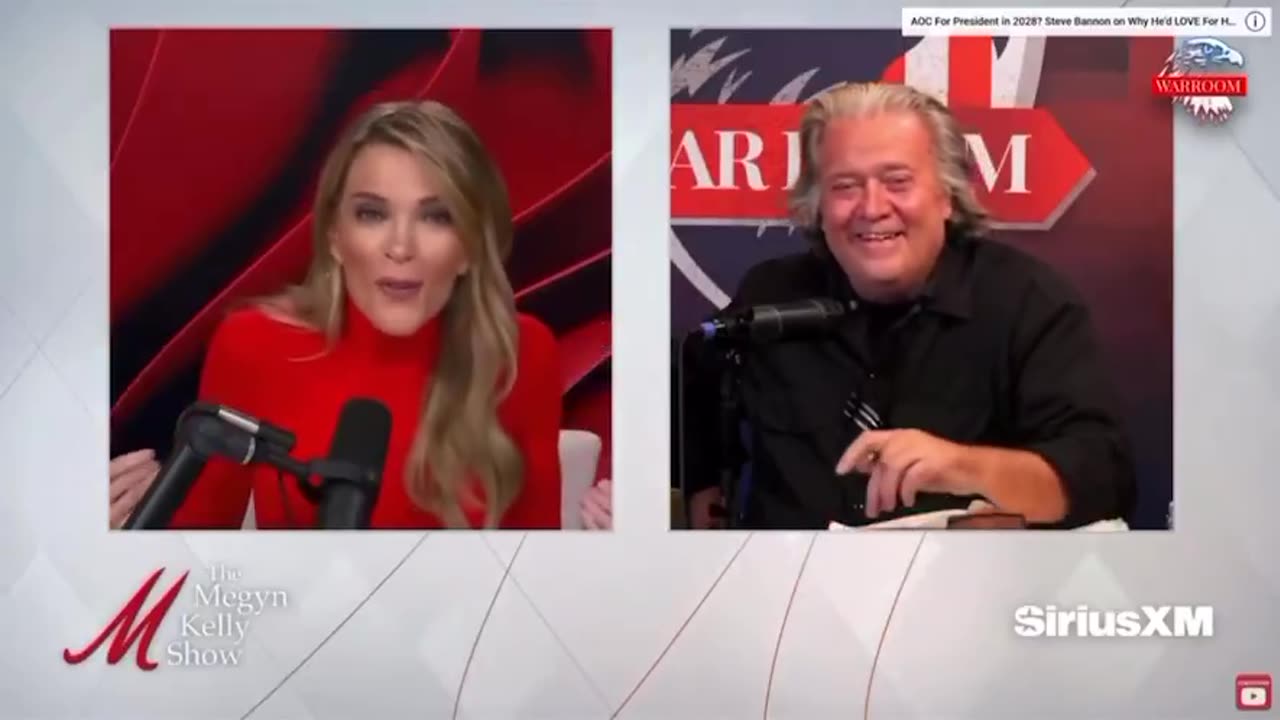 Steve Bannon & Megyn Kelly 🌎 Welcome to our World