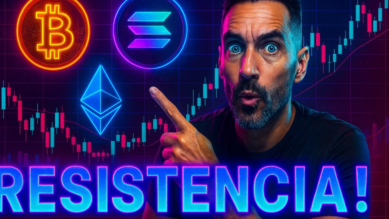 ATENCION SIGUIENTES RESISTENCIAS. Análisis Bitcoin Etherum Solana