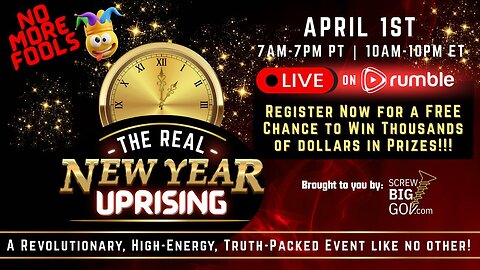 LIVE: The Real New Year Uprising with Lewis Herms and Others
