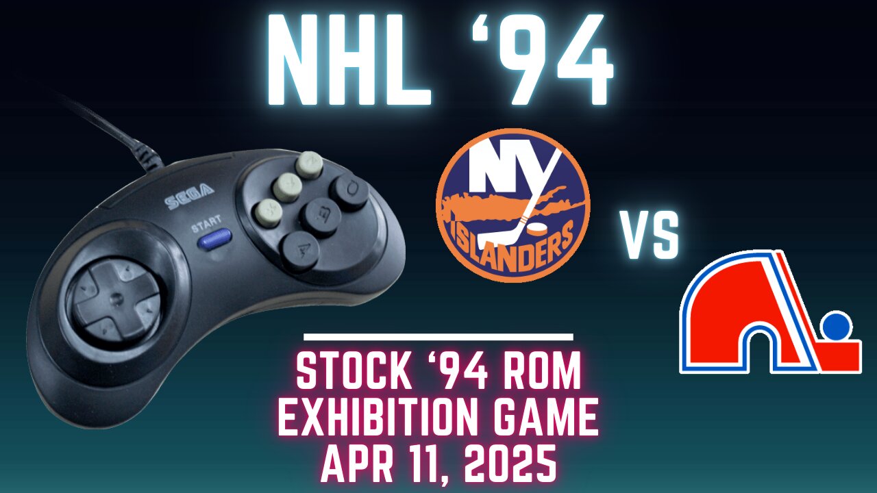 NHL 94: Islanders (Len the Lengend) at Red Wings (Ted_HitchCoCk) [Genesis] - Exhibition 101