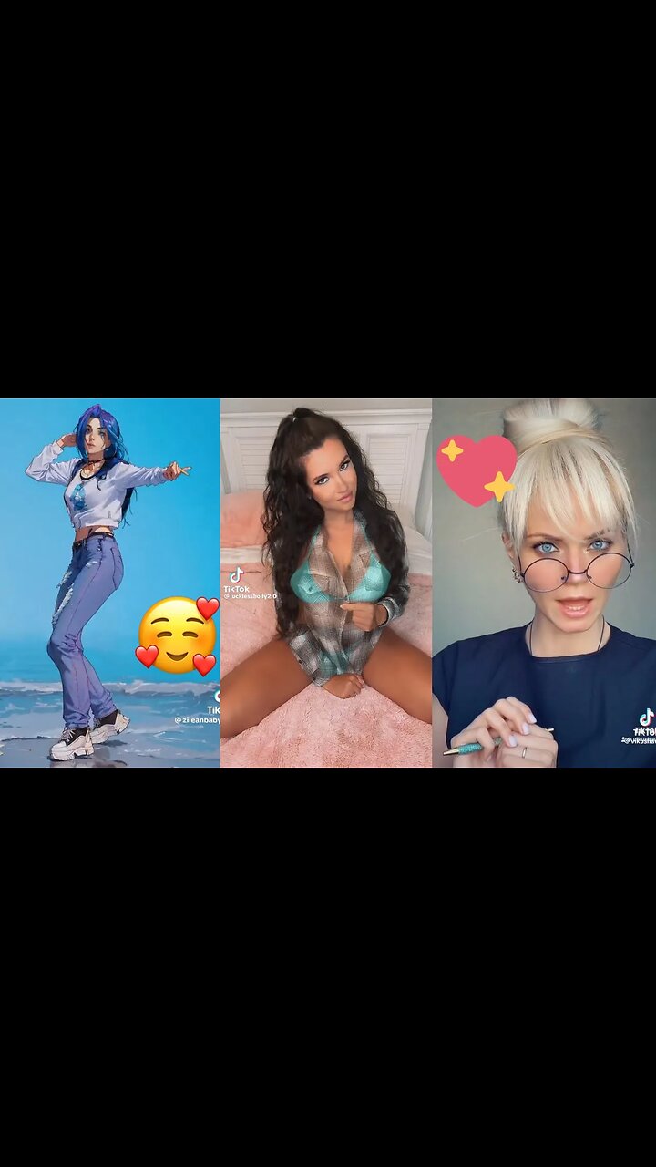 Hot cute girls dancing, no panties compilation