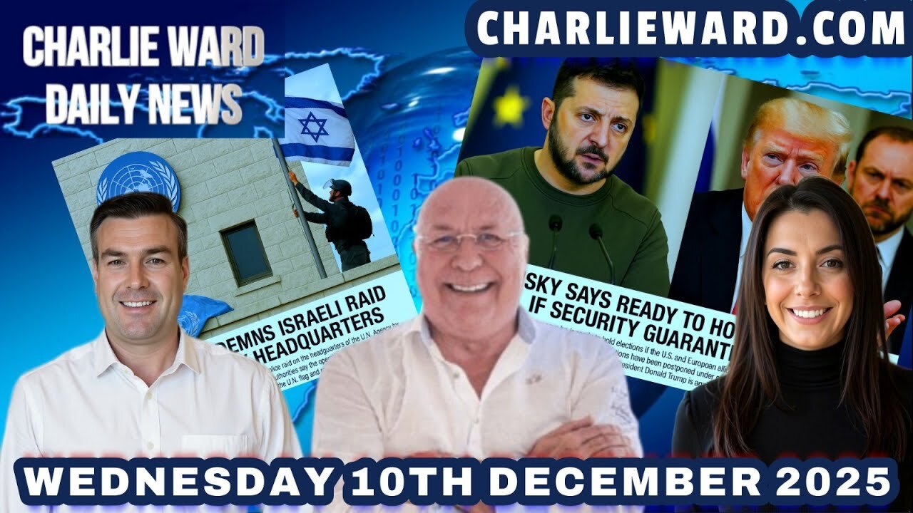 CHARLIE WARD DAILY NEWS WITH CHARLIE WARD & PAUL BROOKER WED 10TH DECEMBER 2025