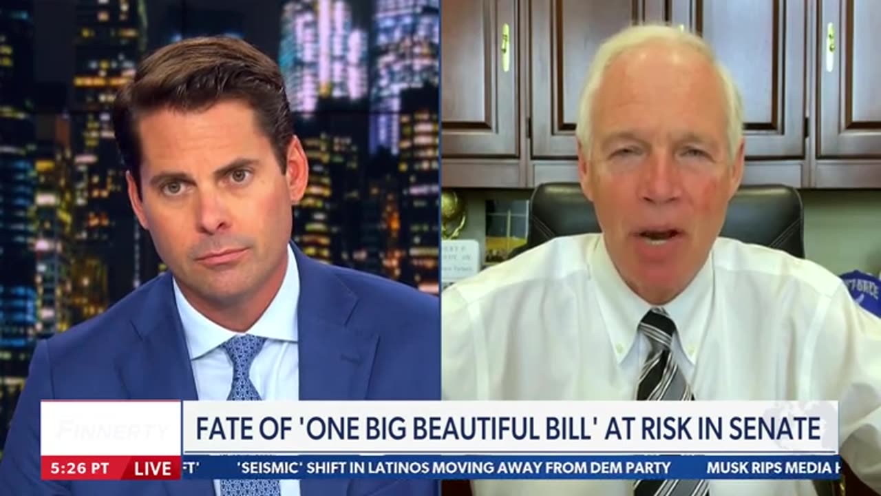 Senator Ron Johnson on Finnerty 6.2.25